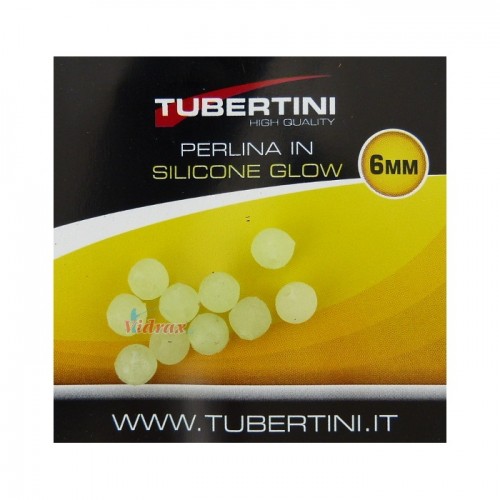 Меки светещи кръгли перли 6 мм 55161 - Tubertini